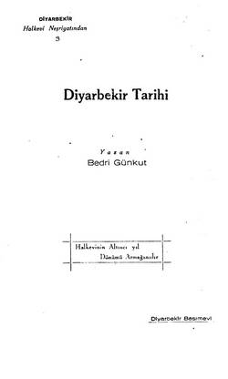 Diyarbekir Tarihi